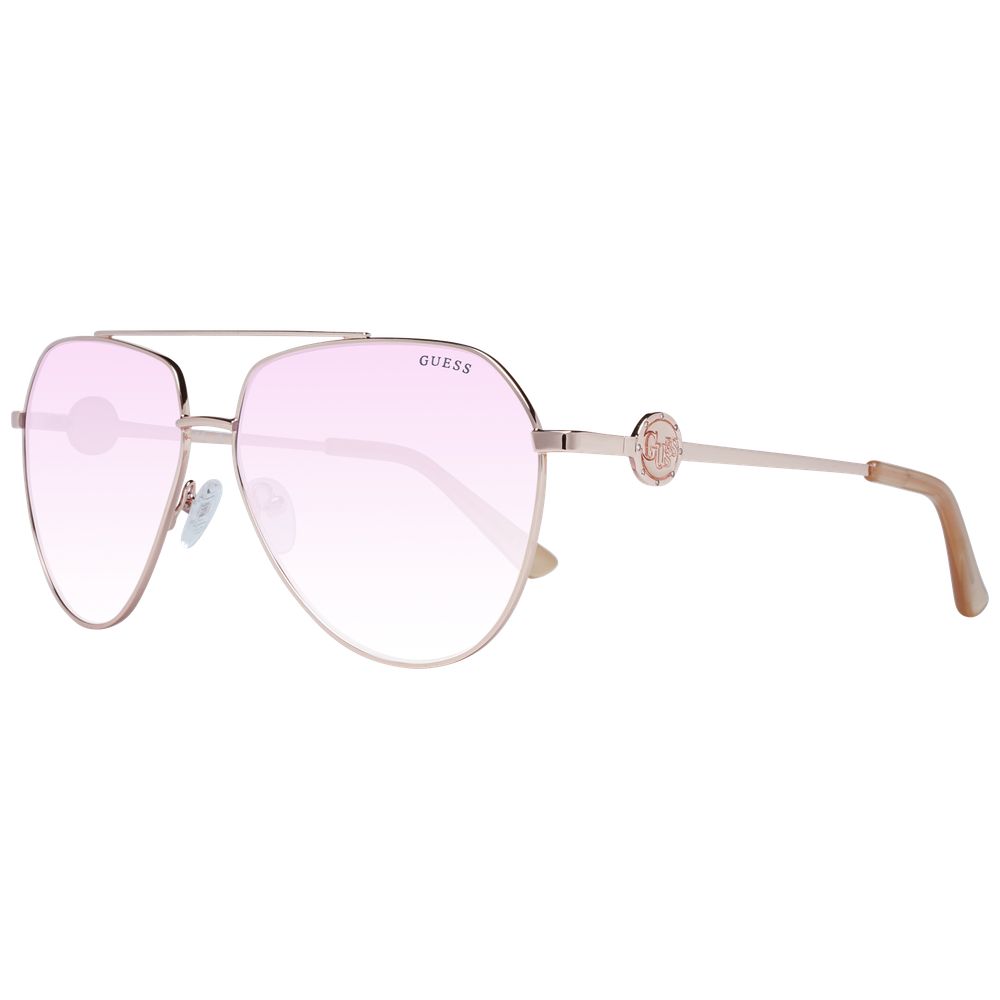 Guess Rose Gold Metal Sunglasses | Regal Royce
