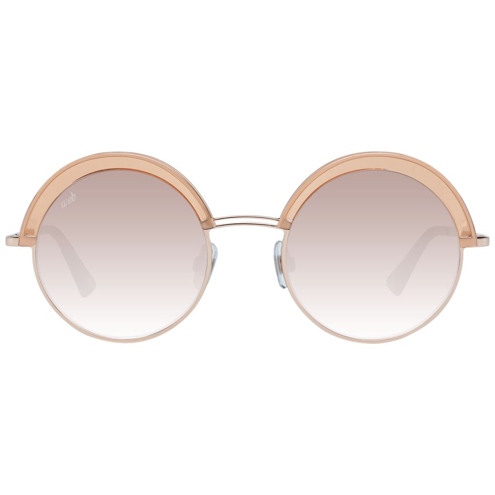 Web Rose Gold Metal & Plastic Sunglasses | Regal Royce