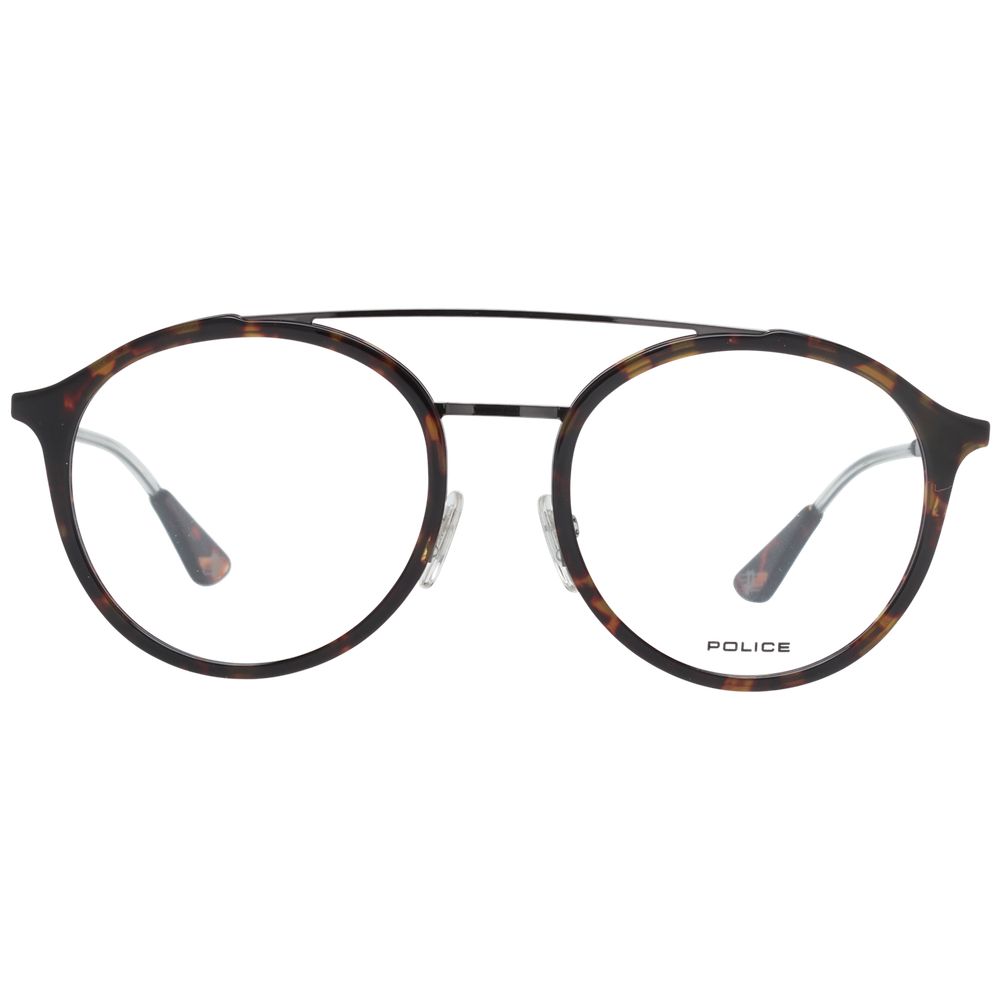 Police Brown Metal & Plastic Glasses (Frames)