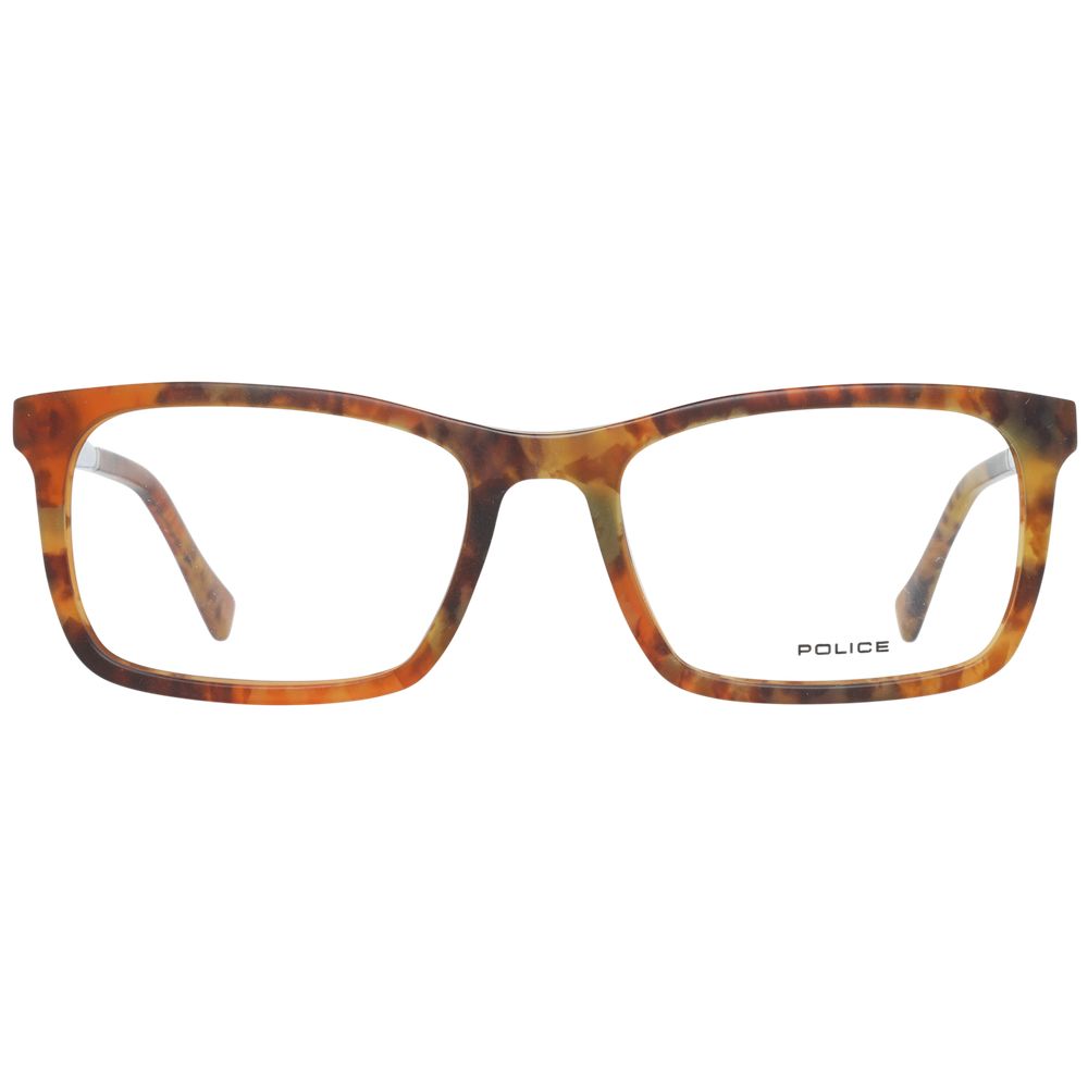 Police Brown Plastic Glasses (Frames) | Regal Royce