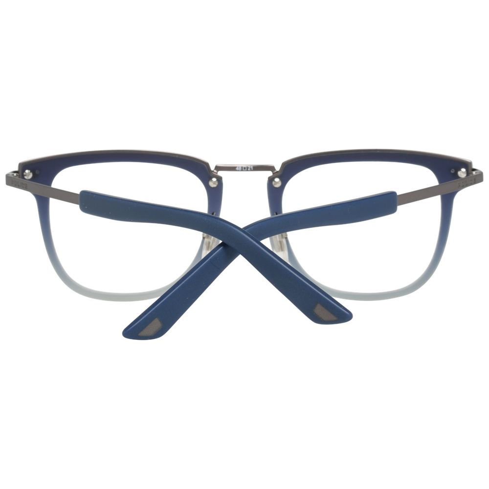 Police Blue Metal & Plastic Glasses (Frames) | Regal Royce
