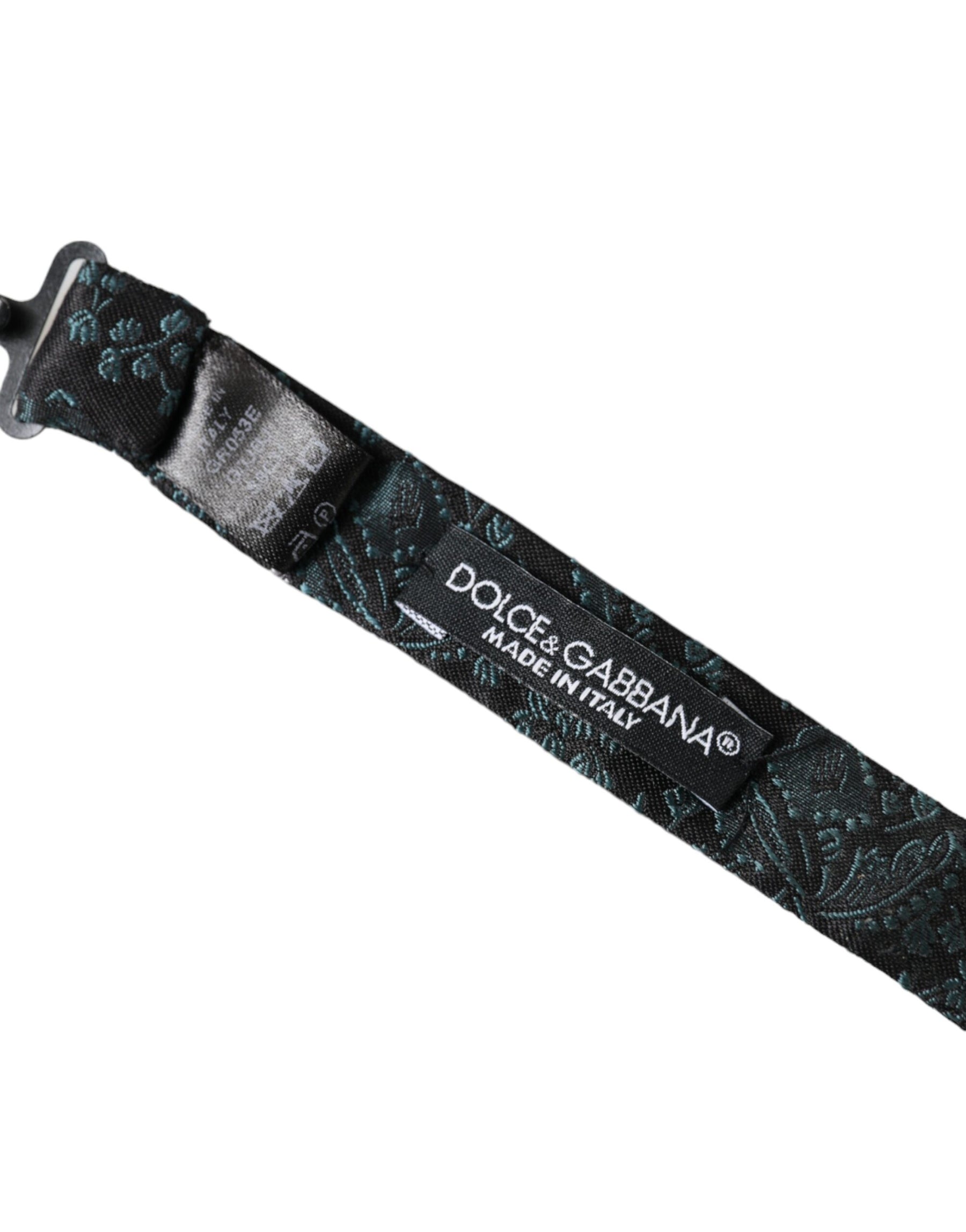 Dolce & Gabbana Multicolor Fantasy Floral Silk Adjustable Neck Men Bow Tie | Regal Royce