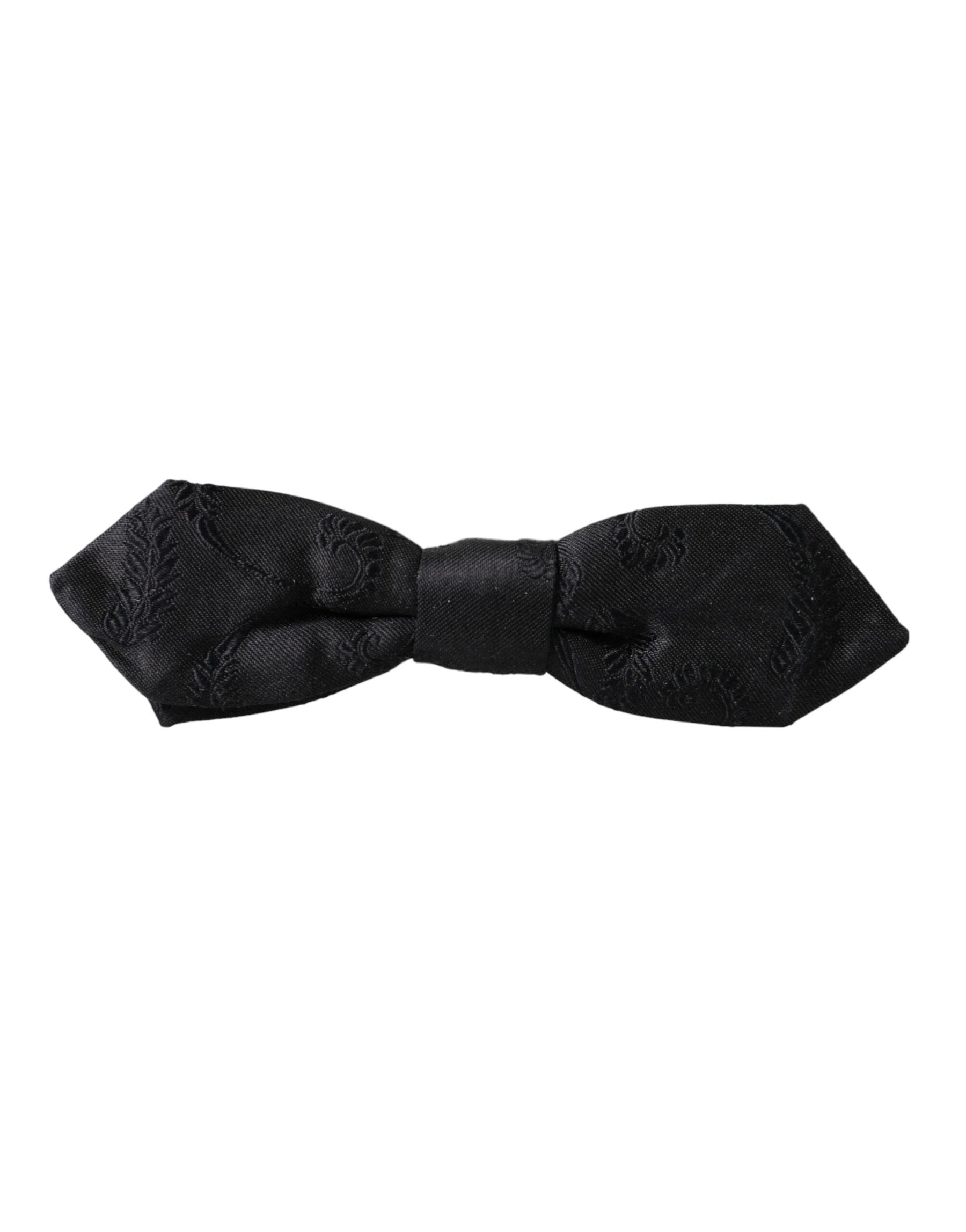 Dolce & Gabbana Multicolor Fantasy Silk Adjustable Neck Bow Tie | Regal Royce