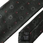 Dolce & Gabbana Dark Gray 100% Silk Fantasy Adjustable Men Tie | Regal Royce