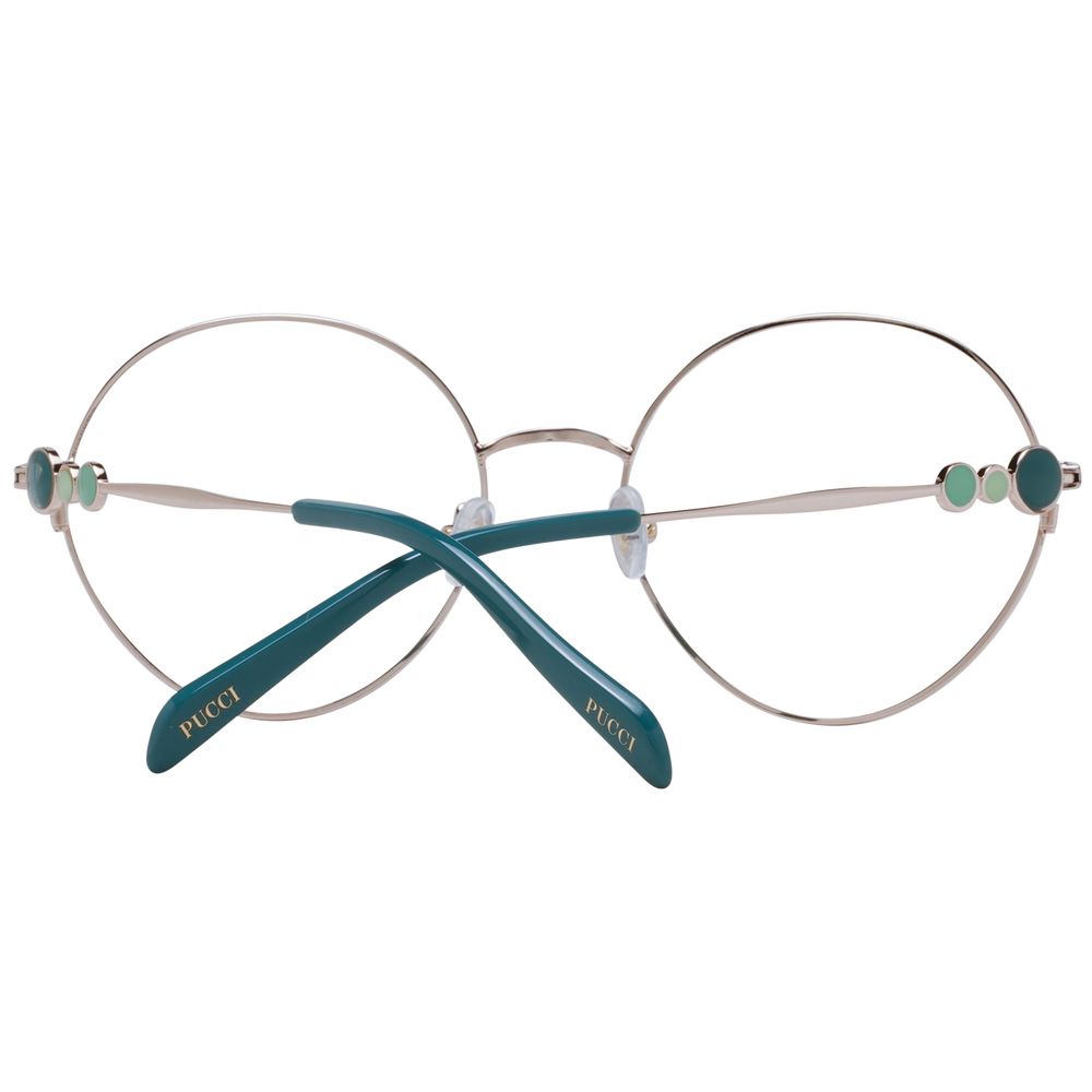 Emilio Pucci Rose Gold Metal Glasses (Frames) | Regal Royce