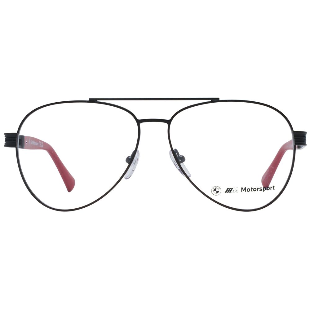 BMW Motorsport Black Metal Glasses (Frames) | Regal Royce