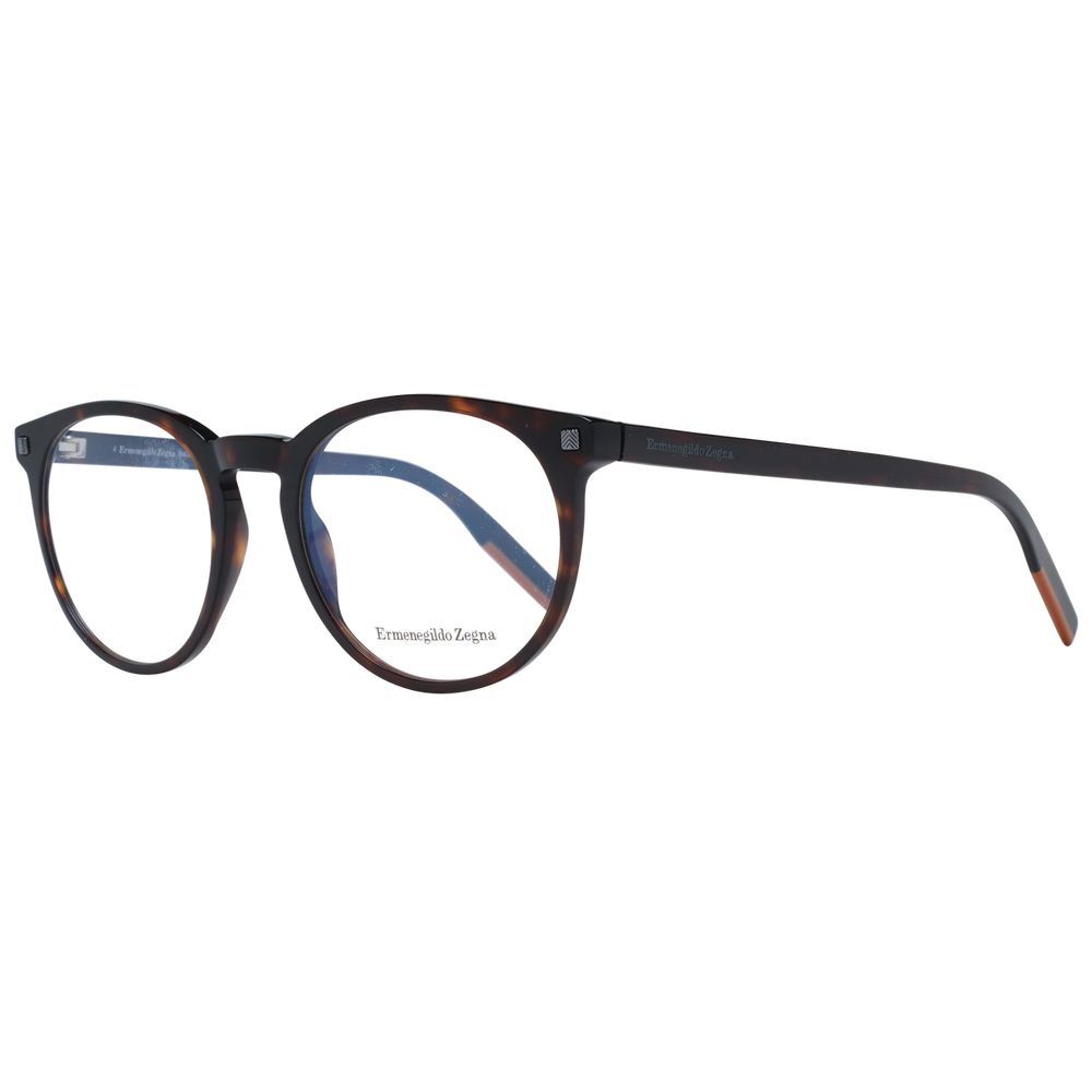 Ermenegildo Zegna Brown Plastic Glasses (Frames) | Regal Royce