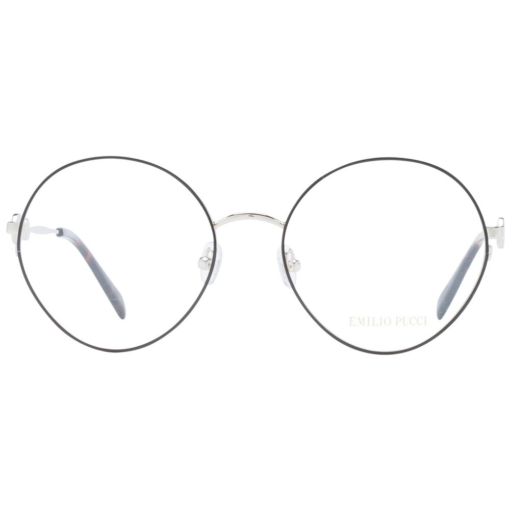 Emilio Pucci Black Metal Glasses (Frames) | Regal Royce