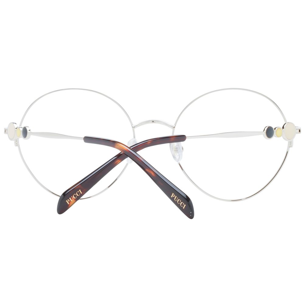 Emilio Pucci Black Metal Glasses (Frames) | Regal Royce