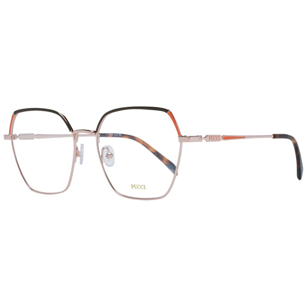 Emilio Pucci Rose Gold Metal Glasses (Frames) | Regal Royce