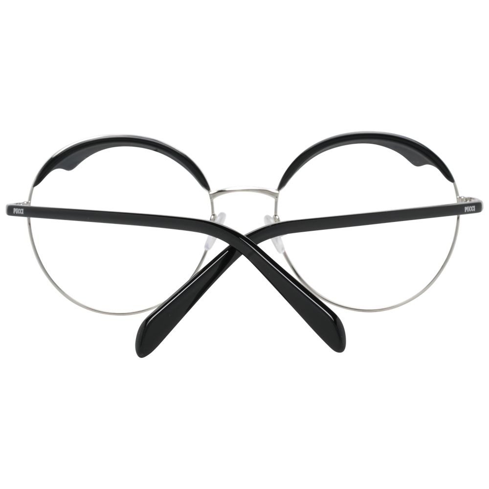 Emilio Pucci Black Metal & Plastic Glasses (Frames) | Regal Royce