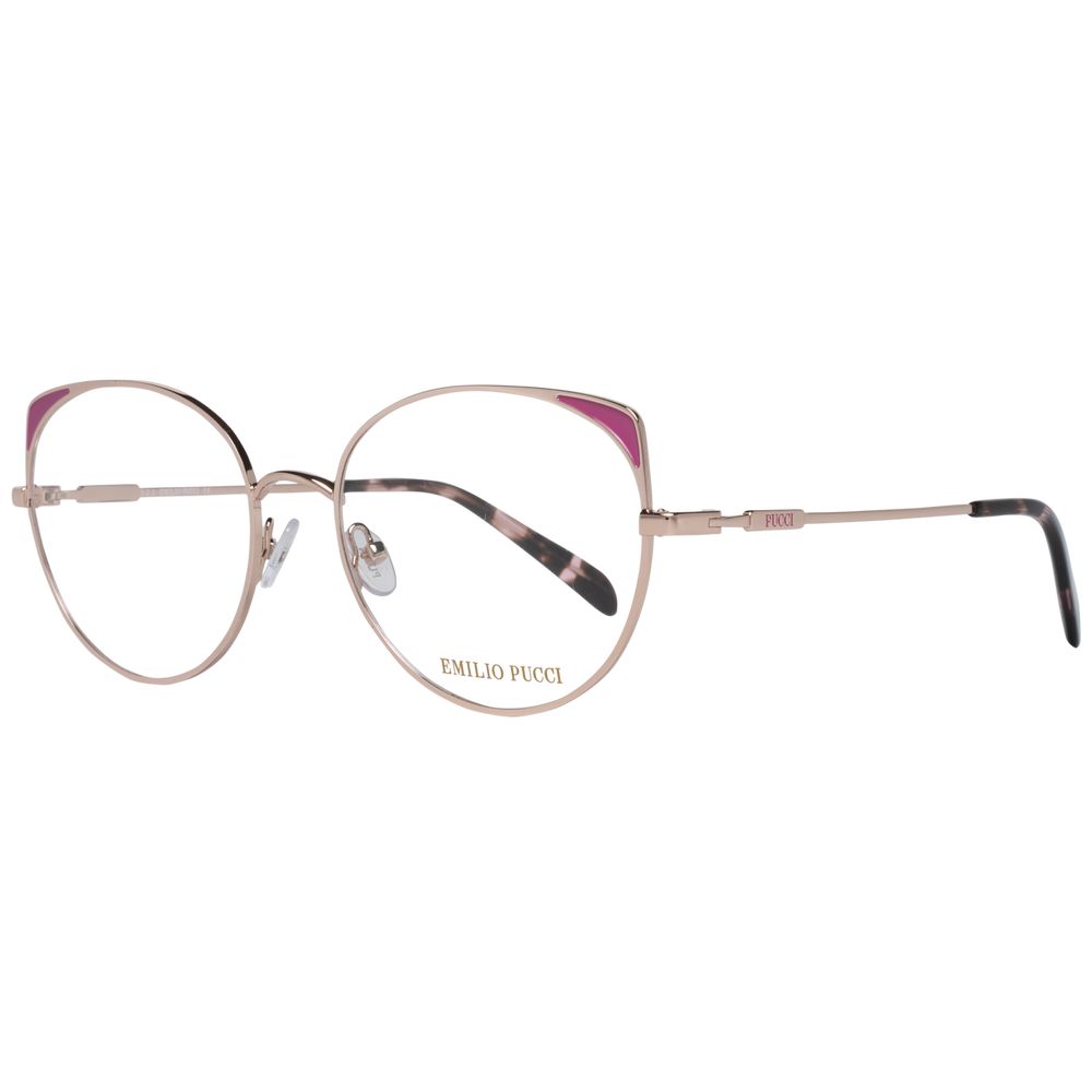 Emilio Pucci Rose Gold Metal Glasses (Frames) | Regal Royce
