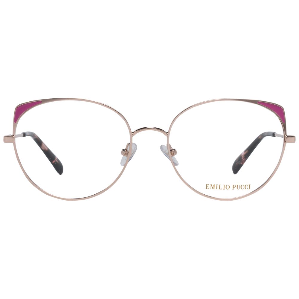 Emilio Pucci Rose Gold Metal Glasses (Frames) | Regal Royce
