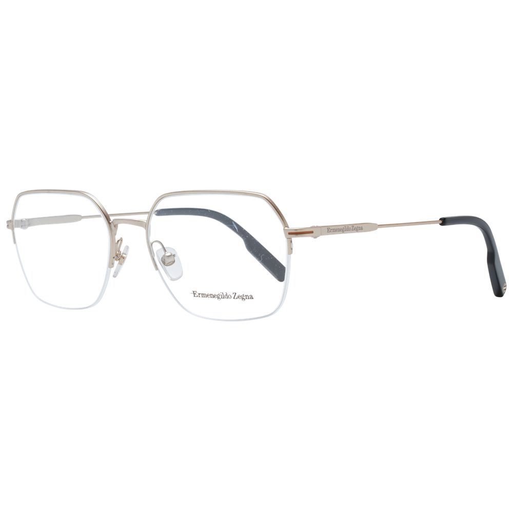 Ermenegildo Zegna Silver Metal Glasses (Frames) | Regal Royce