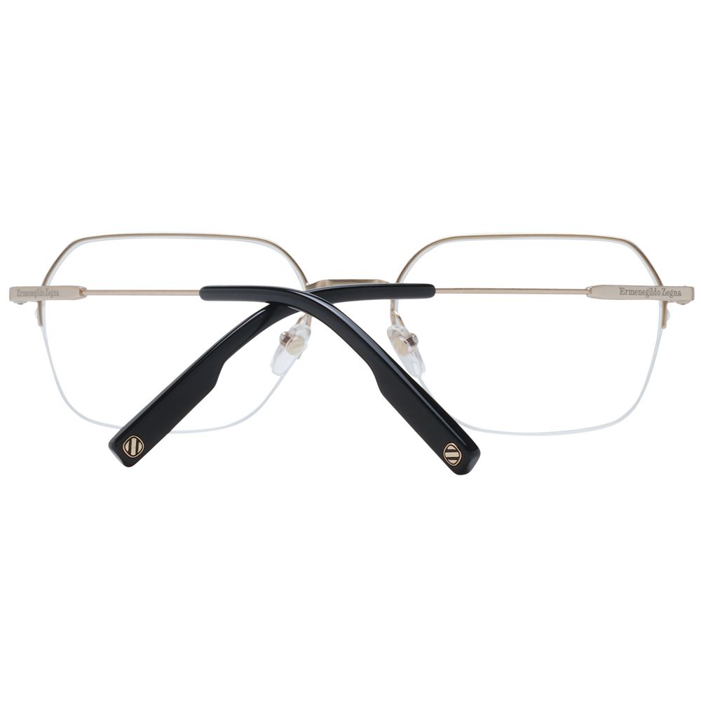 Ermenegildo Zegna Silver Metal Glasses (Frames) | Regal Royce