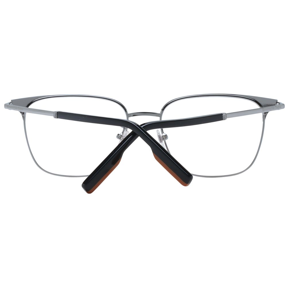 Ermenegildo Zegna Black Metal Glasses (Frames) | Regal Royce