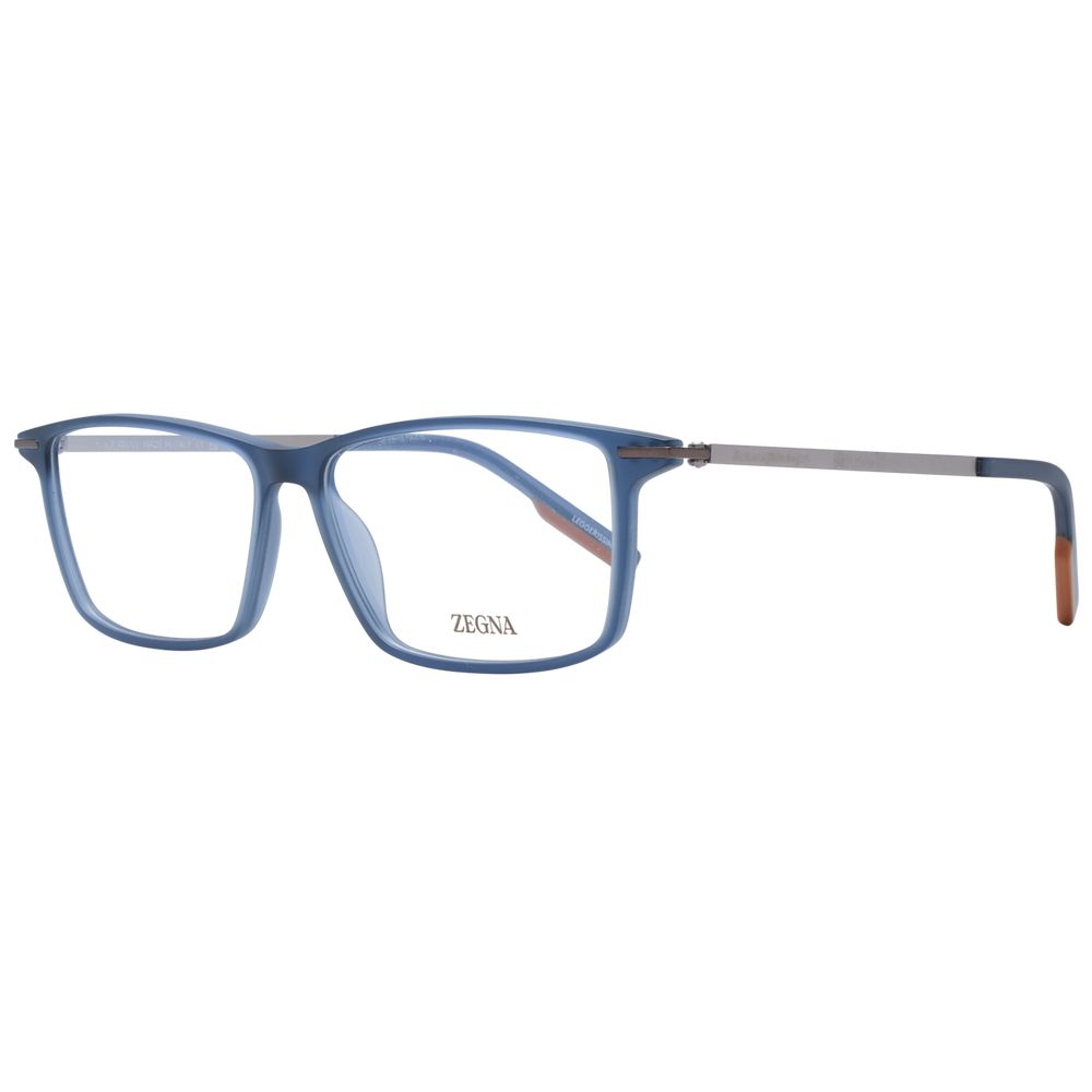 Ermenegildo Zegna Blue Plastic Glasses (Frames) | Regal Royce