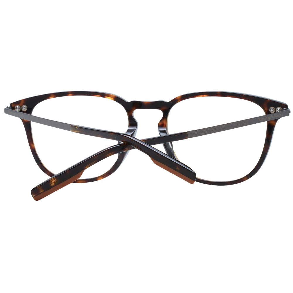 Ermenegildo Zegna Brown Plastic Glasses (Frames) | Regal Royce