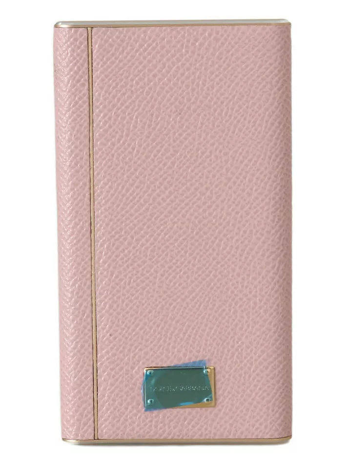 Dolce & Gabbana Charger USB Pink Leather #DGFAMILY Power Bank | Regal Royce