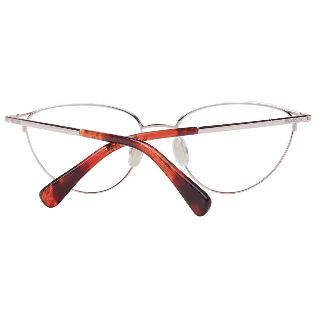 Max Mara Rose Gold Metal Glasses (Frames) | Regal Royce