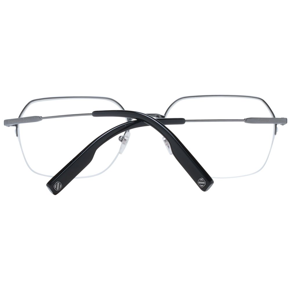 Ermenegildo Zegna Gray Metal Glasses (Frames) | Regal Royce