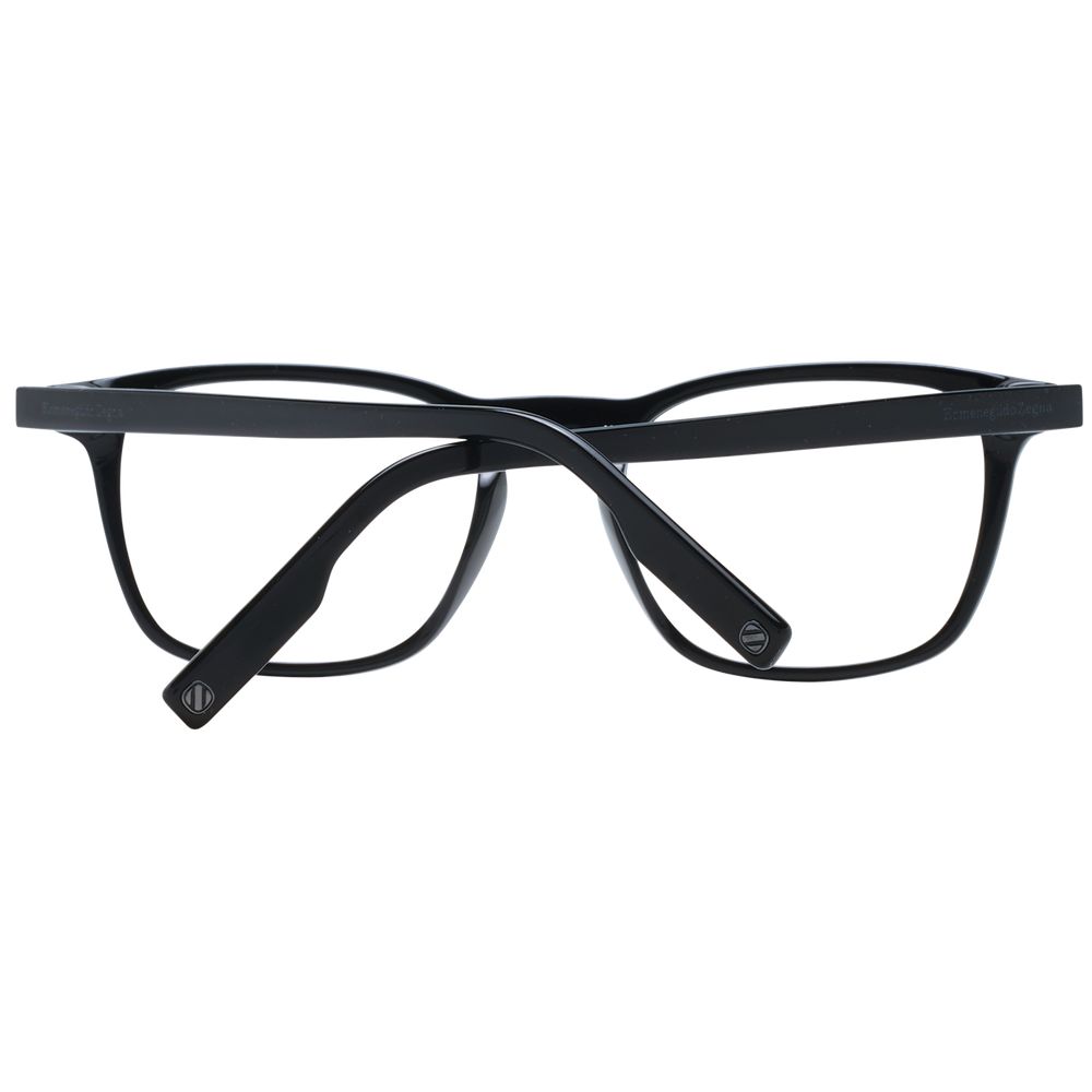 Ermenegildo Zegna Black Plastic Glasses (Frames) | Regal Royce