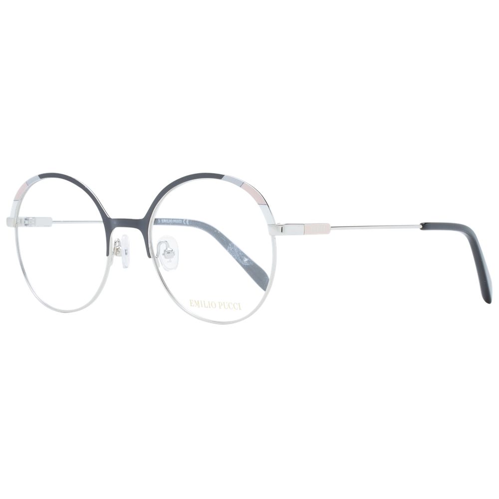 Emilio Pucci Black Metal Glasses (Frames) | Regal Royce
