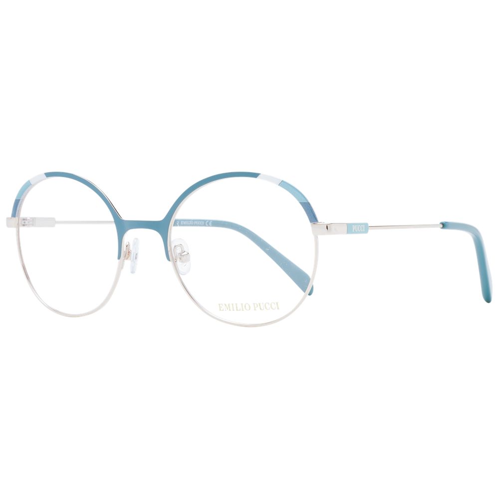 Emilio Pucci Turquoise Metal Glasses (Frames) | Regal Royce