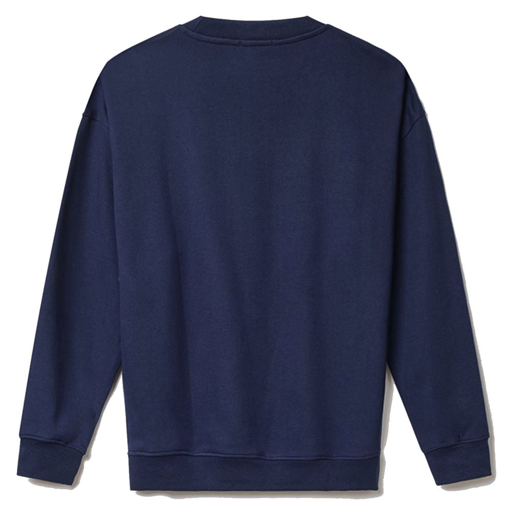 Hinnominate Blue Cotton Sweatshirt