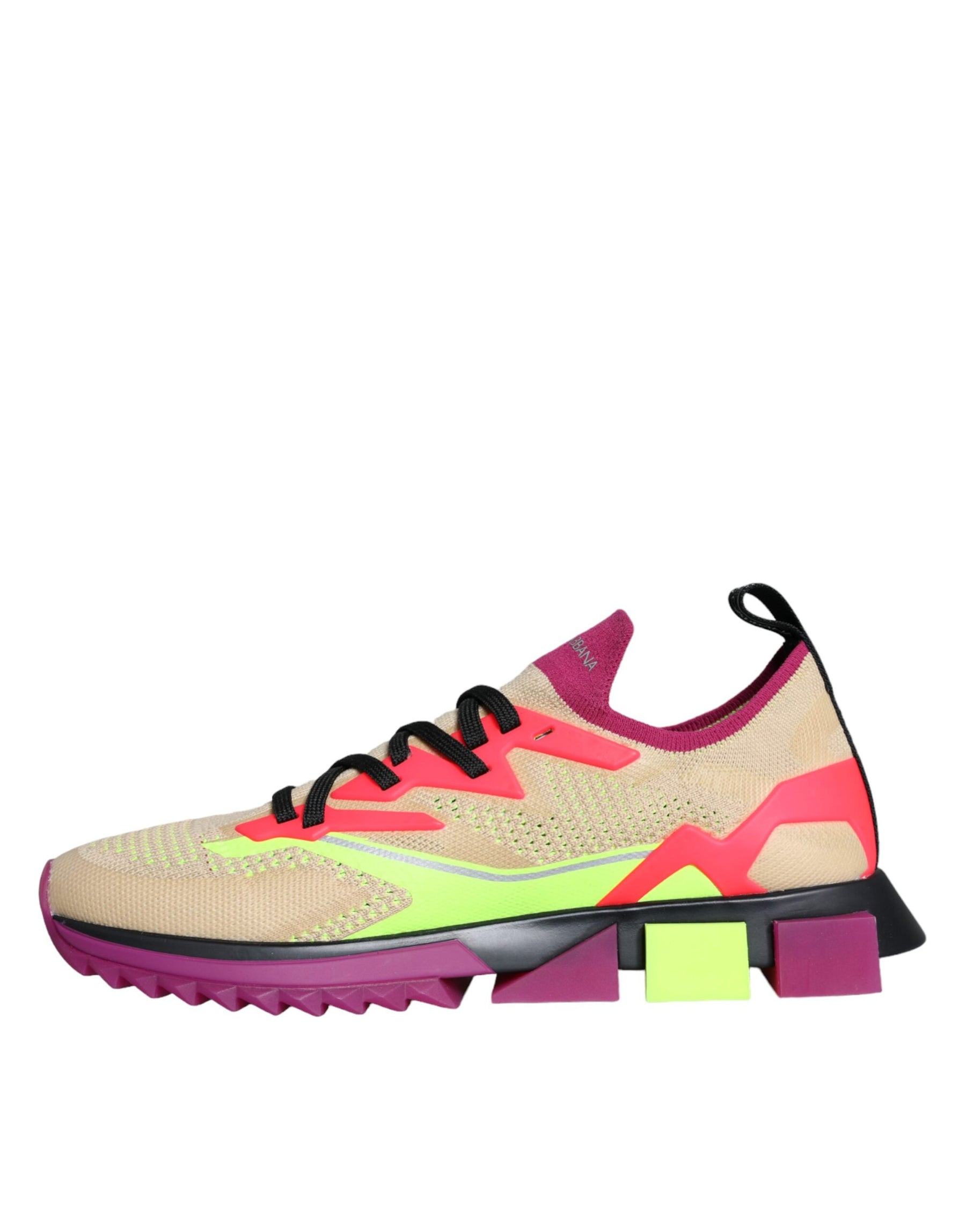 Dolce & Gabbana Multicolor Super King Low Top Sneakers Shoes | Regal Royce