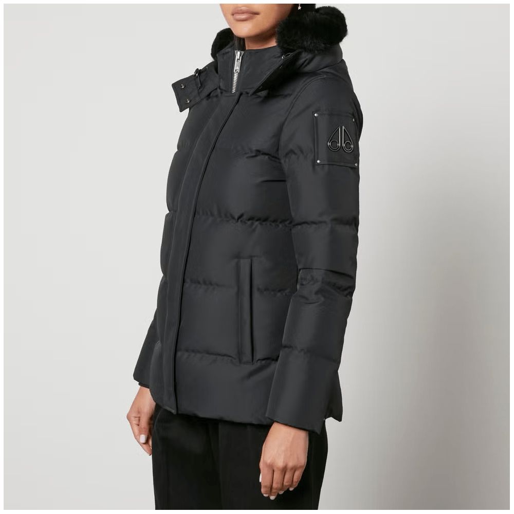 Moose Knuckles Black Polyester Jacket & Coat | Regal Royce