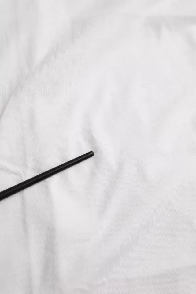 Balenciaga White Cotton Crew Neck Short Sleeves T-shirt | Regal Royce