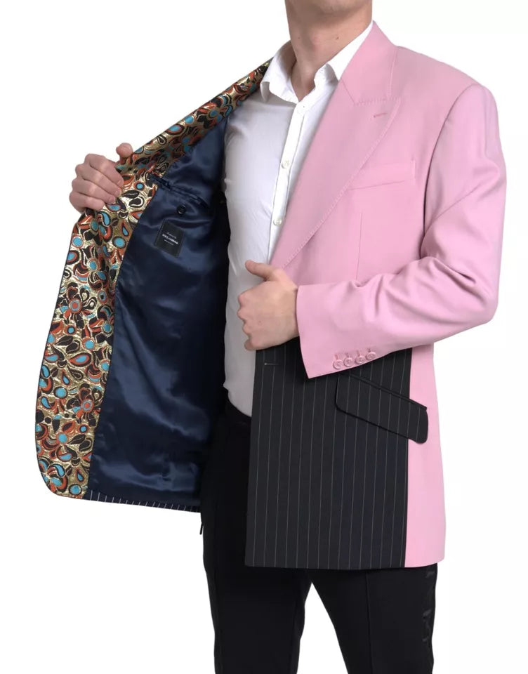 Dolce & Gabbana Multicolor Patchwork Single Breasted Blazer | Regal Royce