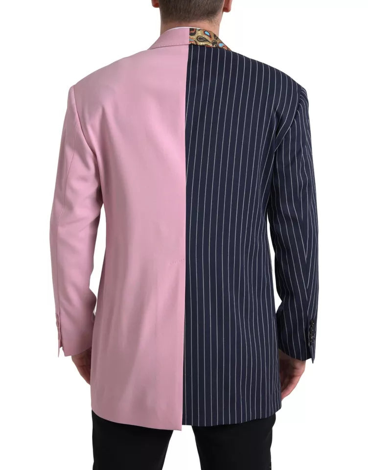 Dolce & Gabbana Multicolor Patchwork Single Breasted Blazer | Regal Royce