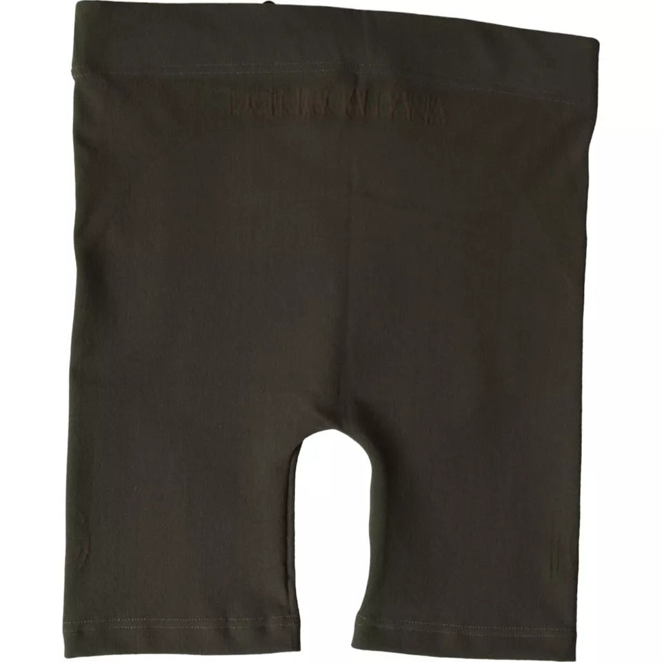 Dolce & Gabbana Brown Cotton Stretch Boxer Shorts Underwear | Regal Royce