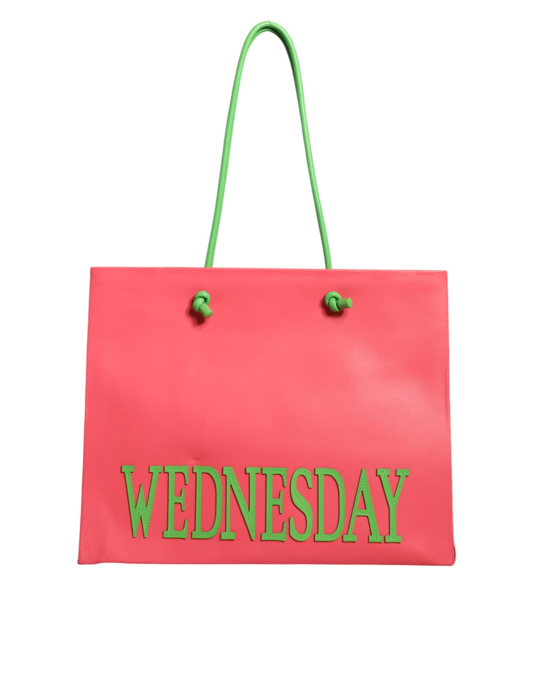 Alberta Ferretti Pink Leather Weekend Wednesday Shopping Tote Bag | Regal Royce
