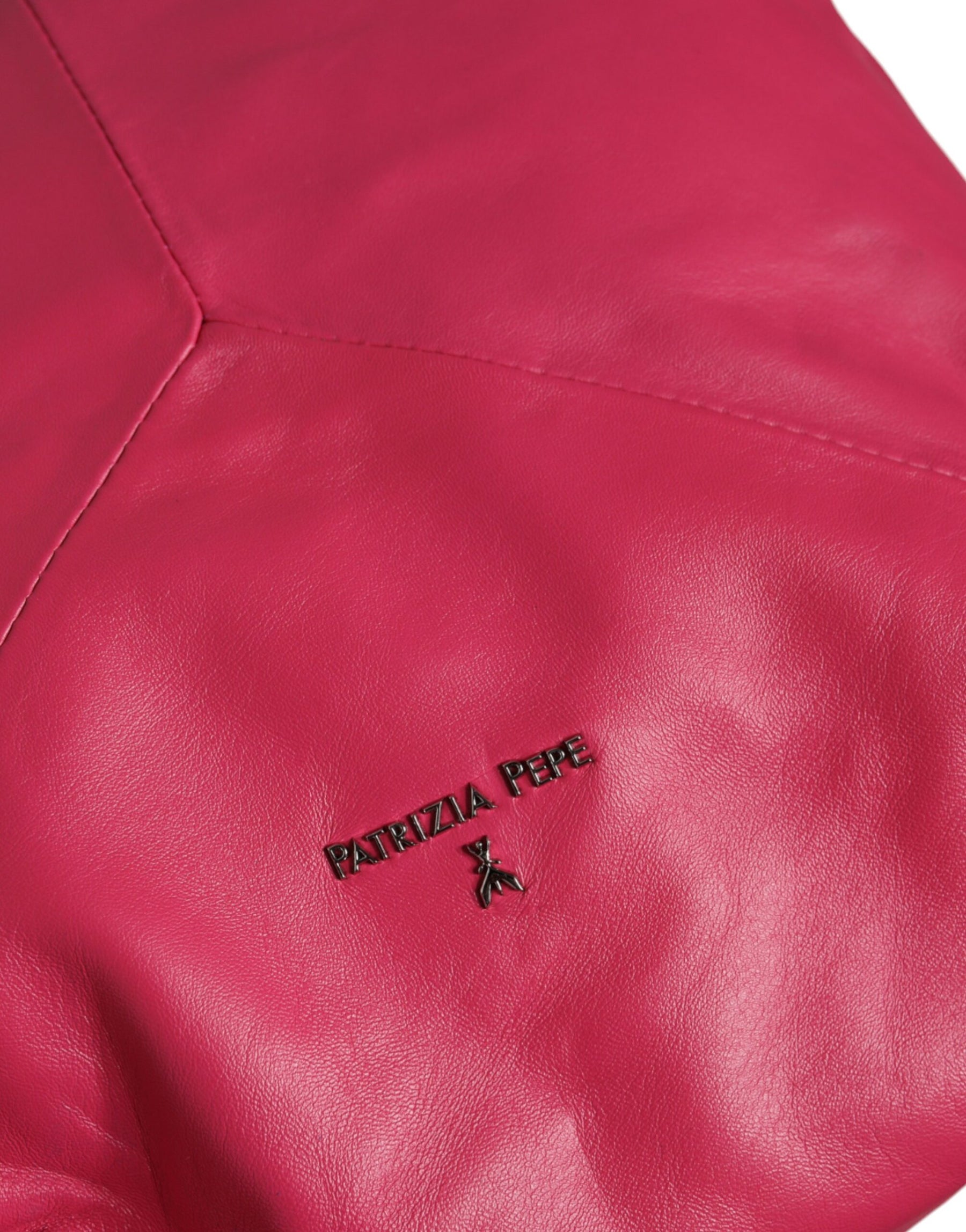 Patrizia Pepe Fuchsia Pink Leather Shoulder Purse Tote Bag | Regal Royce
