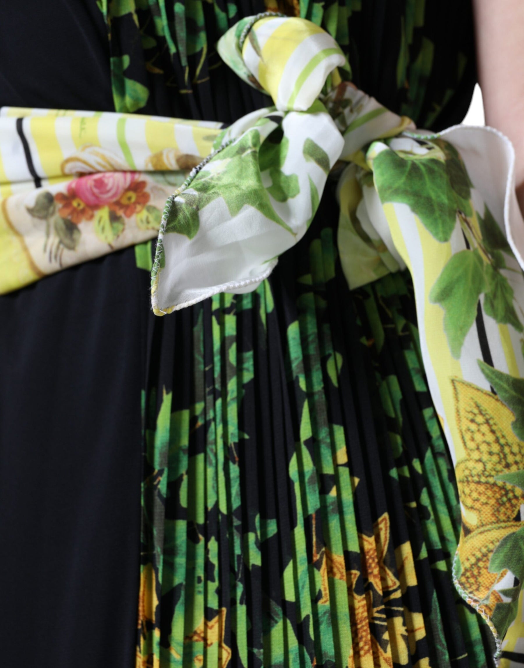 Roberto Cavalli Multicolor Floral Sheath Knee Length Dress | Regal Royce