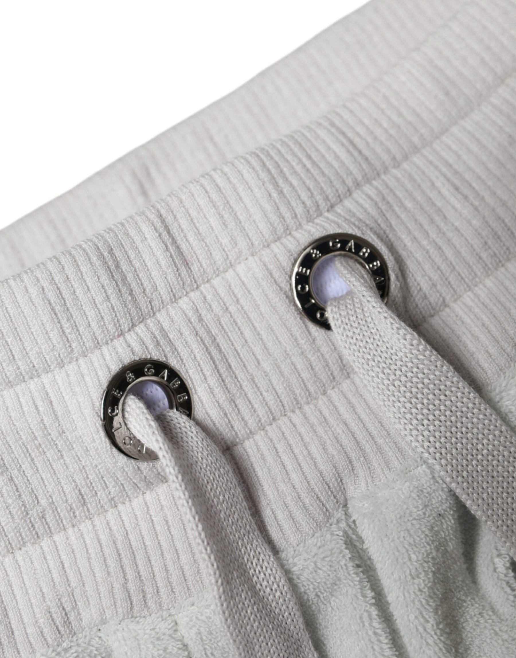 Dolce & Gabbana White Nylon Jogger Sweatpants Pants | Regal Royce