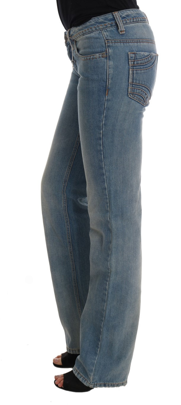 Costume National Blue Wash Cotton Classic Jeans | Regal Royce
