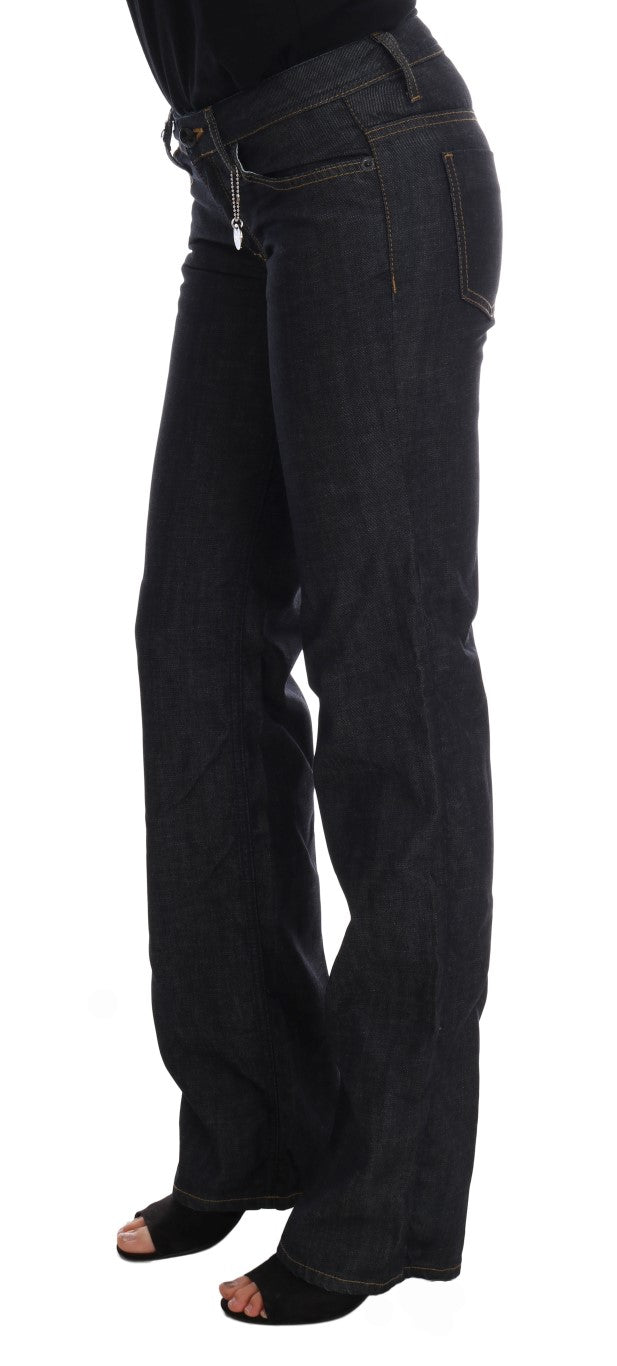 Costume National Dark Blue Cotton Classic Fit Jeans | Regal Royce
