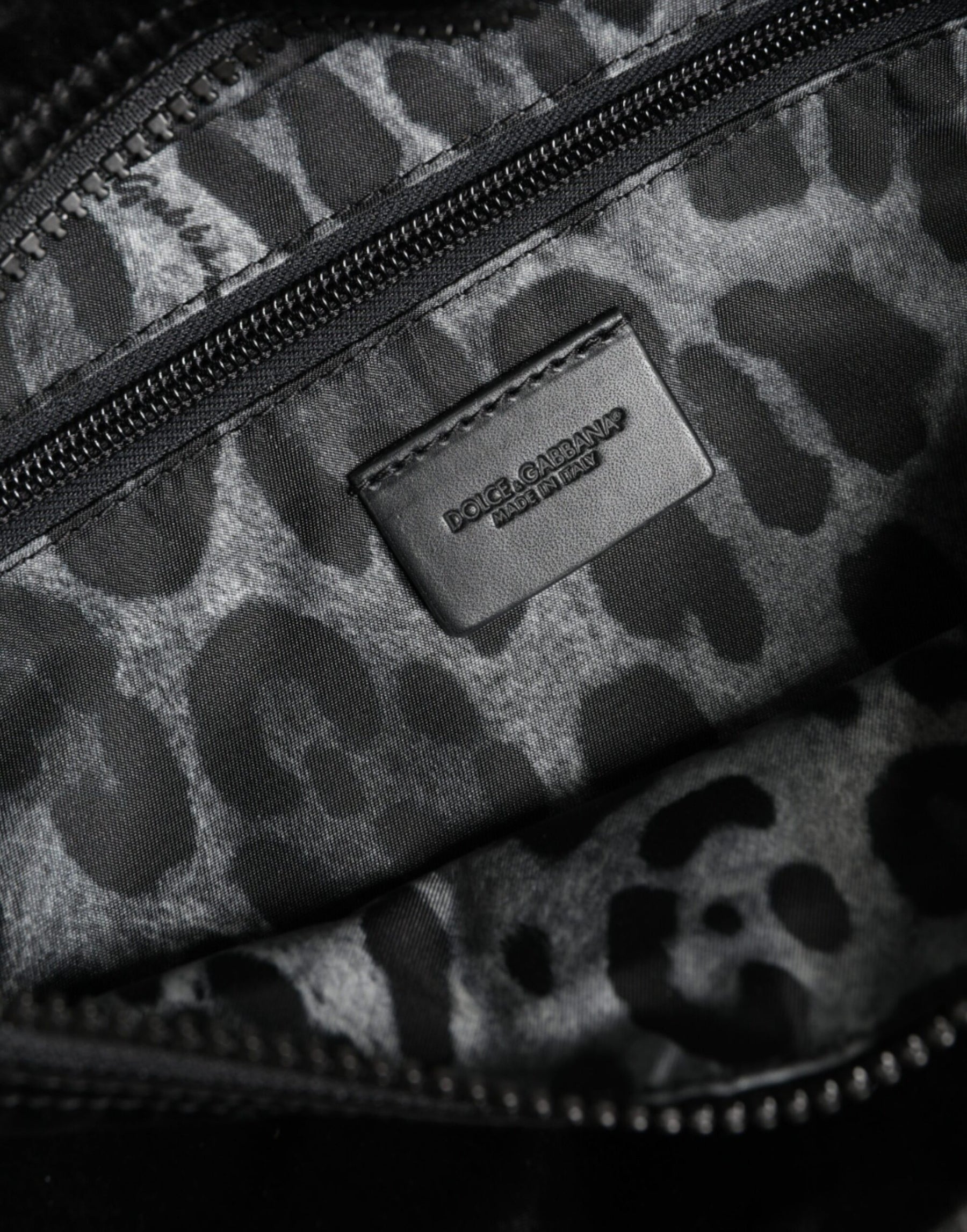 Dolce & Gabbana Black Nylon Fabric Belt Waist Fanny Pack Bag | Regal Royce