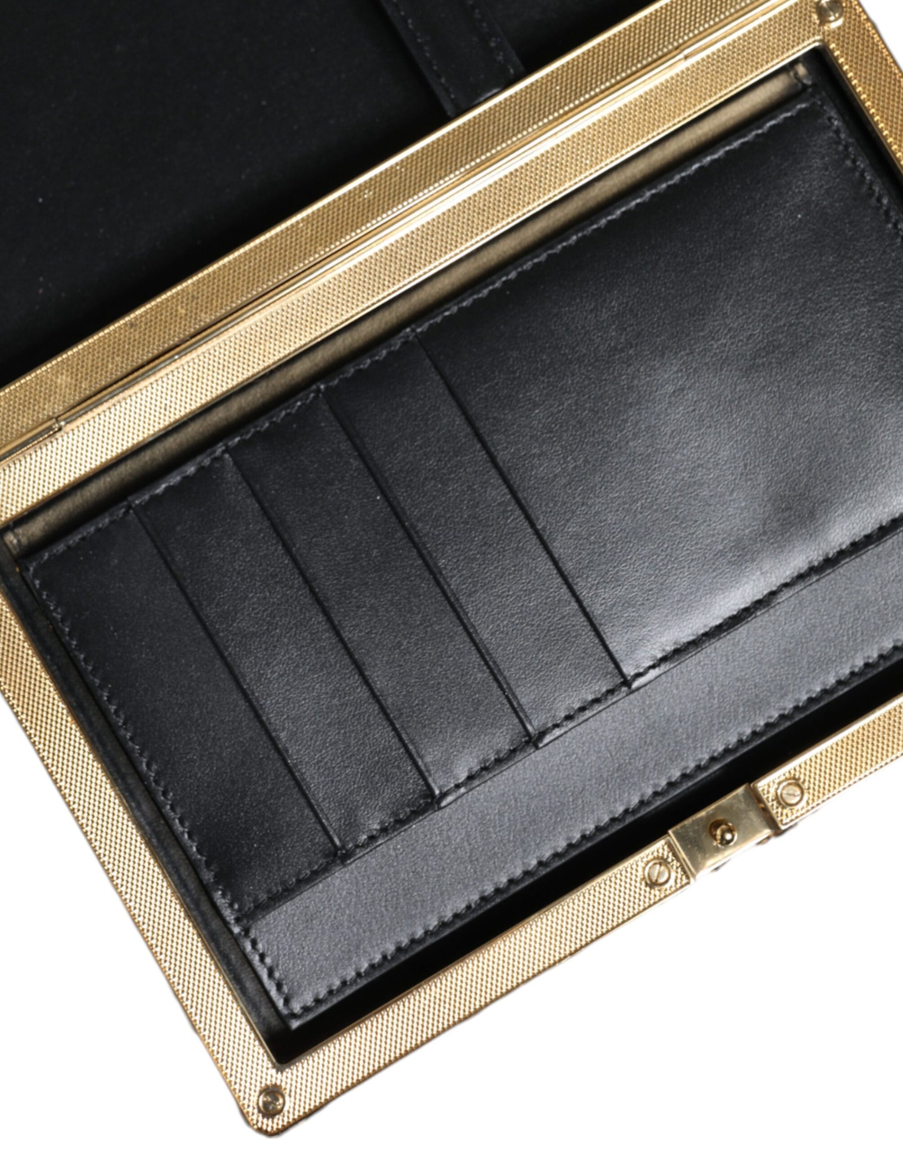 Dolce & Gabbana Multicolor Tweed Floral Clutch Crossbody Bag | Regal Royce