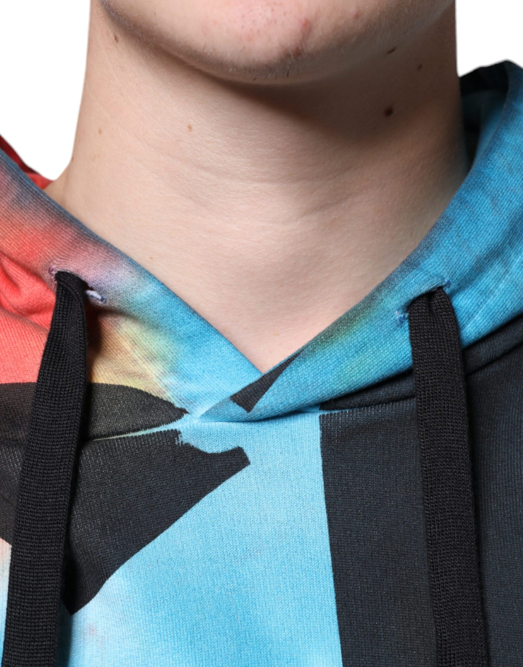 Dolce & Gabbana Multicolor Tie Dye Hooded Sweatshirt Sweater | Regal Royce