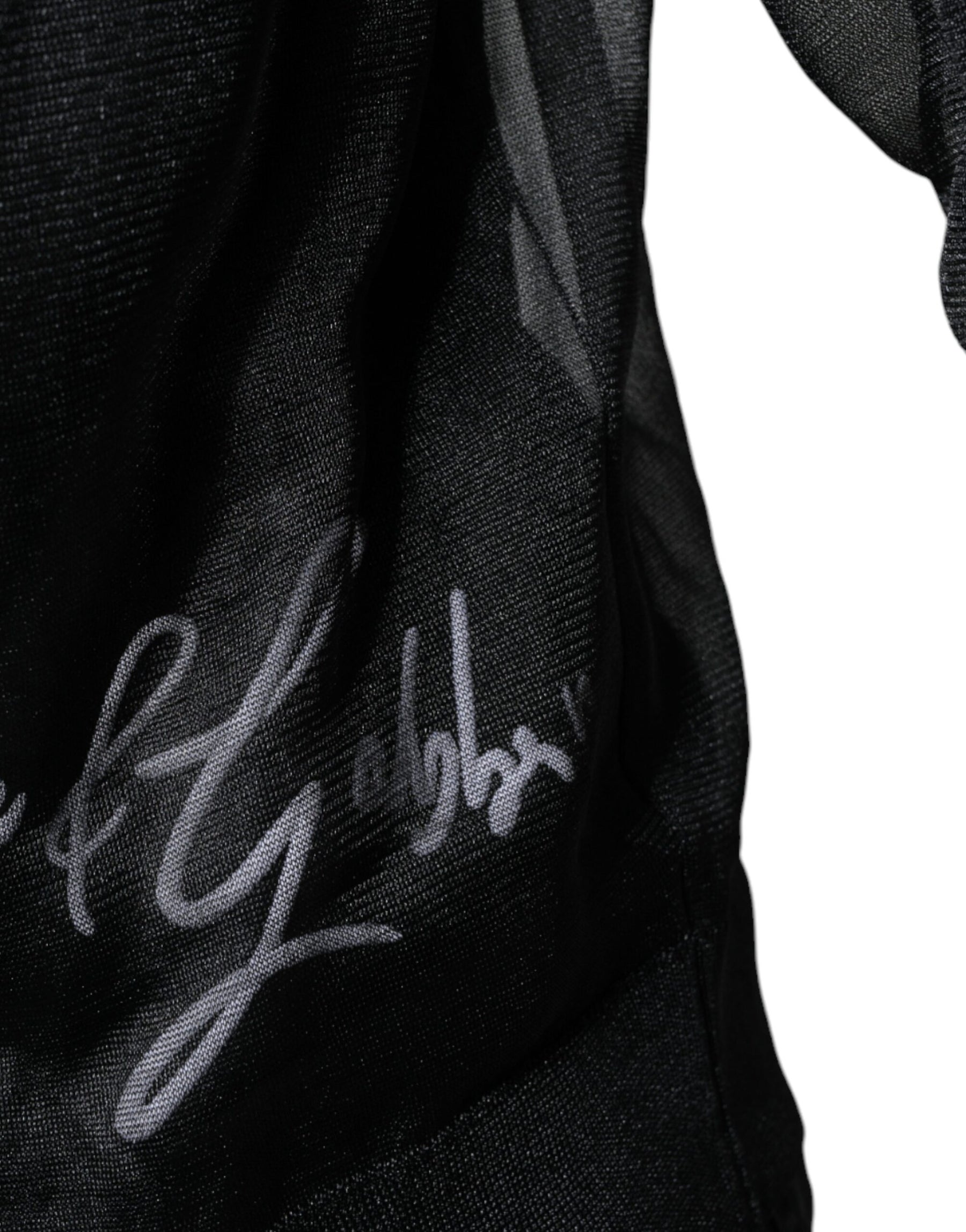 Dolce & Gabbana Black Polyester Pullover Sweatshirt Sweater | Regal Royce