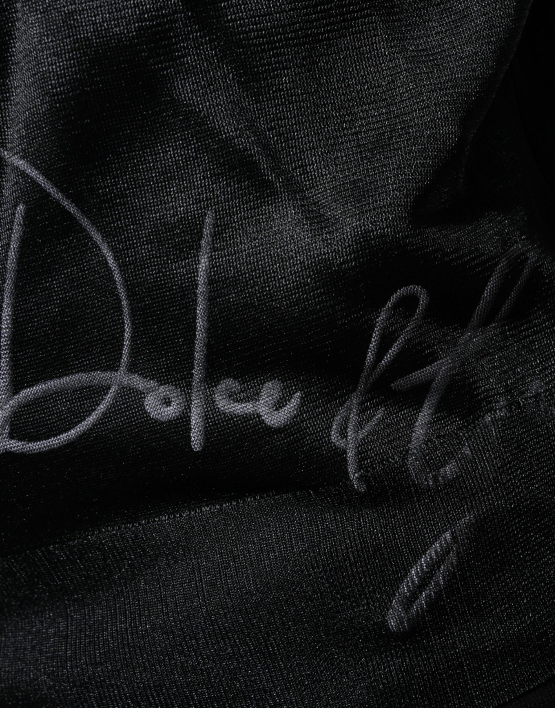 Dolce & Gabbana Black Polyester Pullover Sweatshirt Sweater | Regal Royce