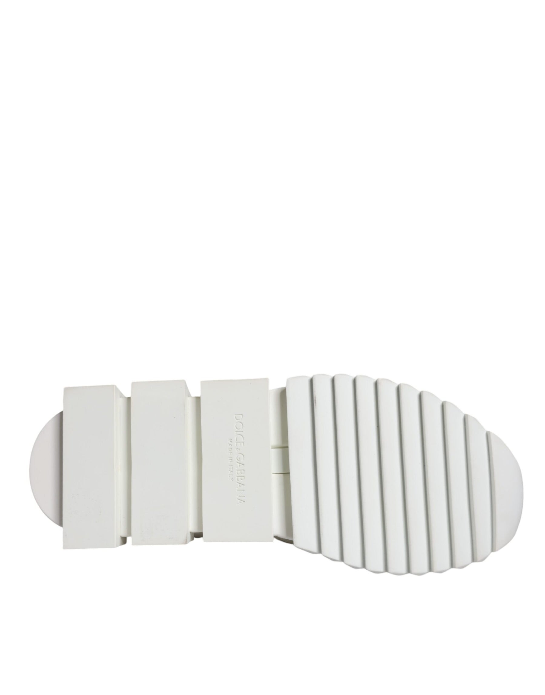 Dolce & Gabbana White Mesh Sorrento Trekking Sneakers Shoes | Regal Royce