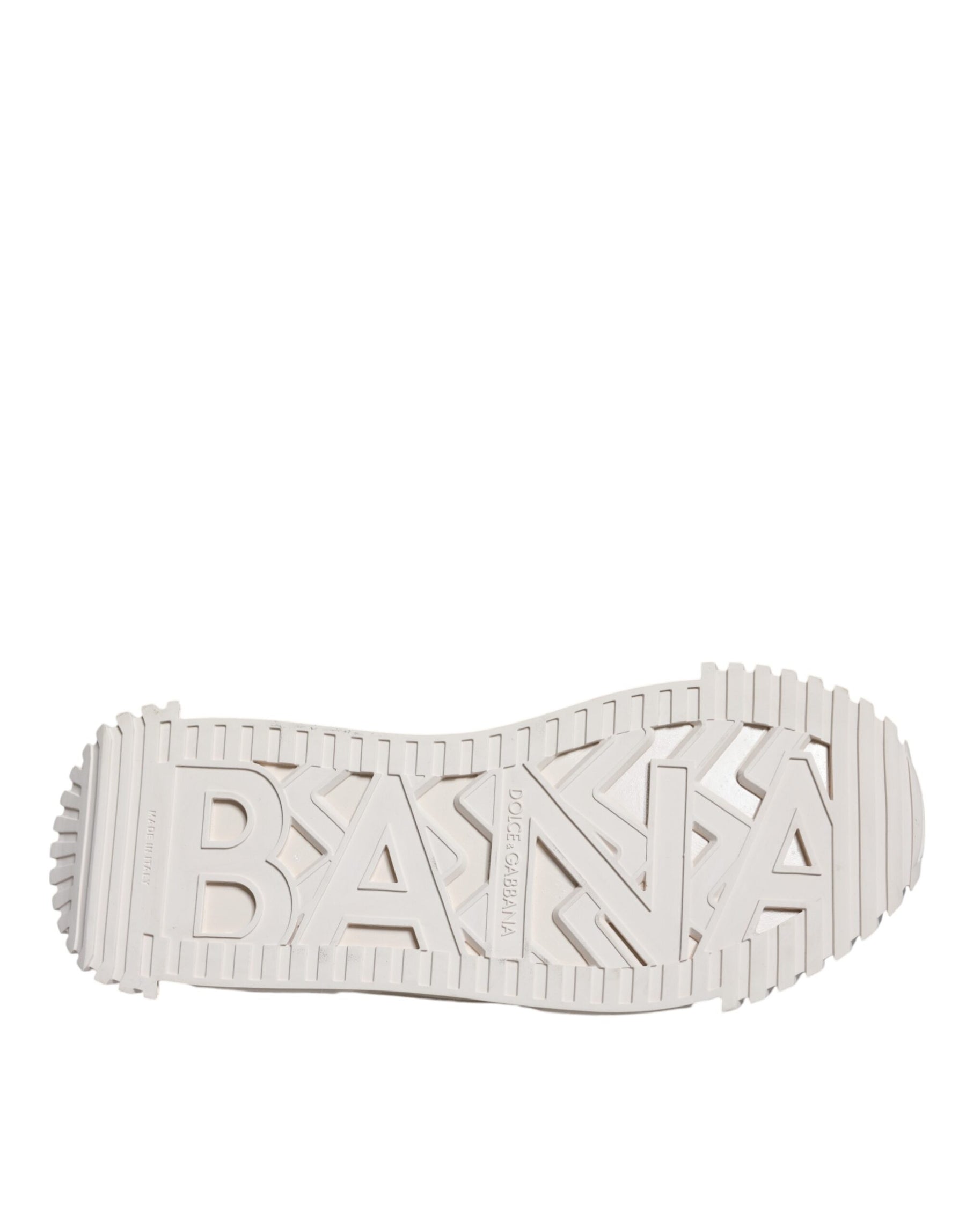 Dolce & Gabbana White Lace NS1 Low Top Sneaker Sports Shoes | Regal Royce