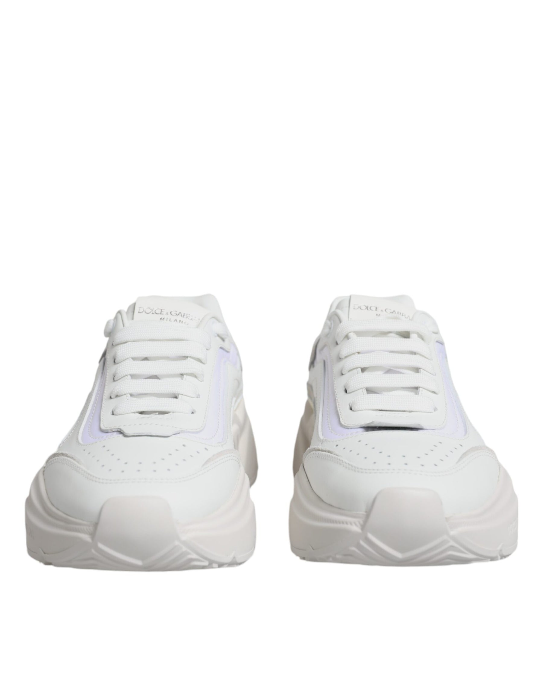 Dolce & Gabbana White Daymaster Low Top Sneakers Shoes | Regal Royce