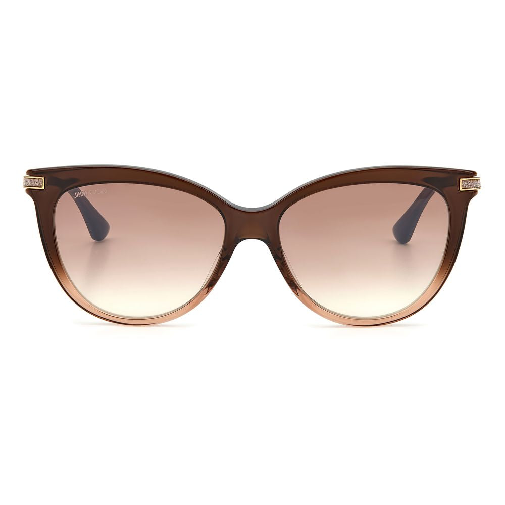 Jimmy Choo Brown Acetate Sunglasses | Regal Royce